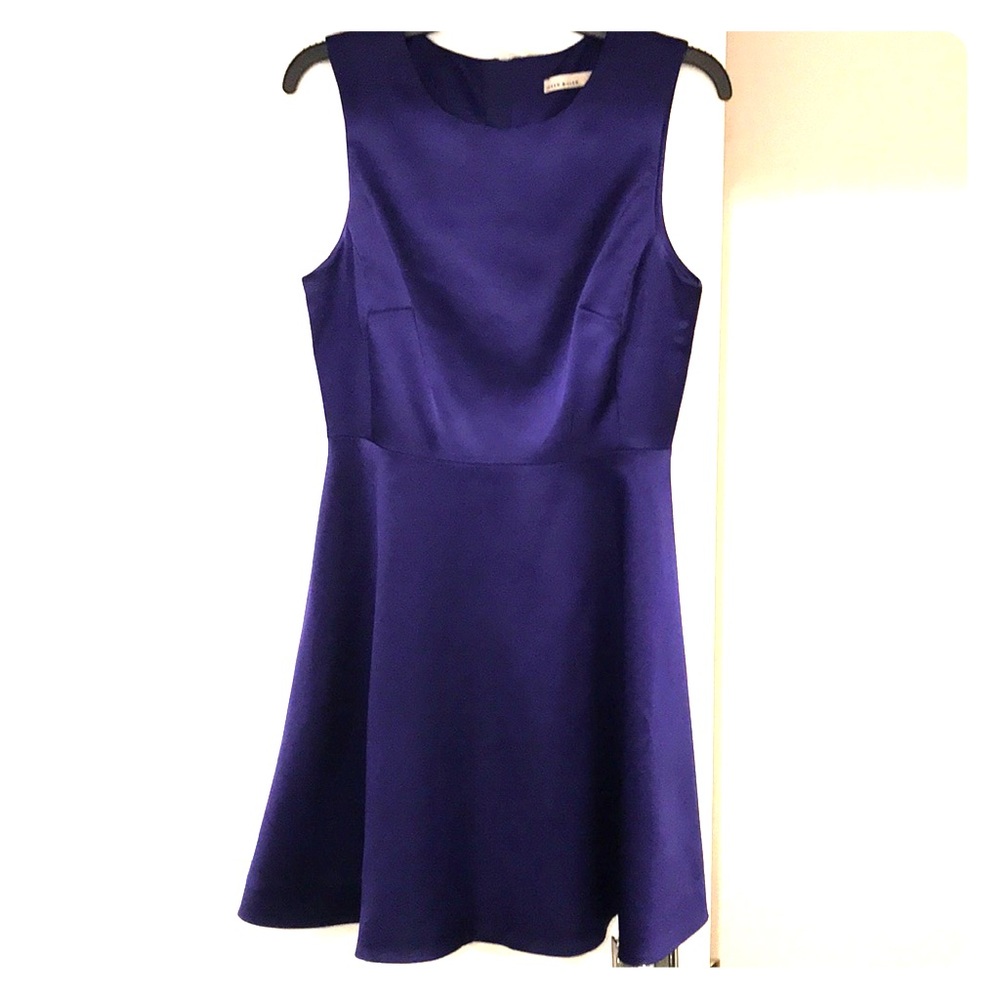 KM satin cocktail dress